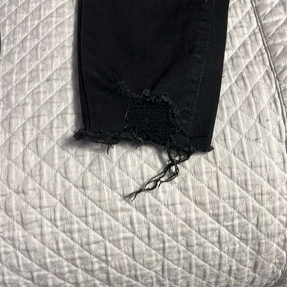 Distressed Black Jeans - Picture 4 of 6